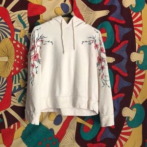 Embroidered sweatshirt